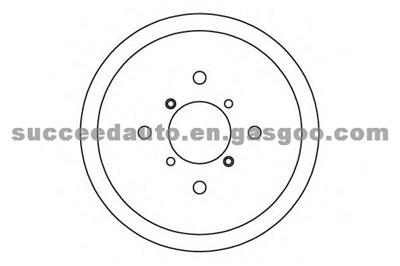 Brake Disc For SUZUKI 43511-63B00