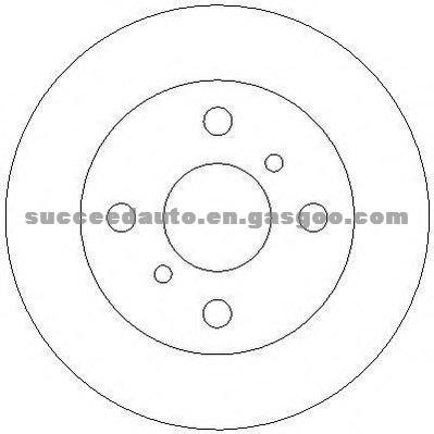 Brake Disc For TOYOTA 94845061