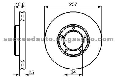 Brake Disc For TOYOTA 43512-35260