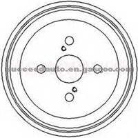 Brake Disc For TOYOTA 42431-12130