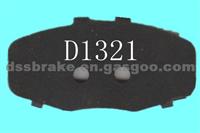 BRAKE PAD,BRAKE SHIMS,ANTI-NOISE SHIMS:FABRIC D1321