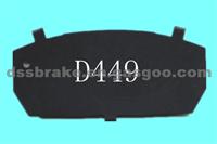 BRAKE PAD,BRAKE SHIMS,ANTI-NOISE SHIMS:Electrophoresis Paint :D449