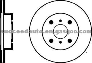 Brake Disc For TOYOTA 43512-12440