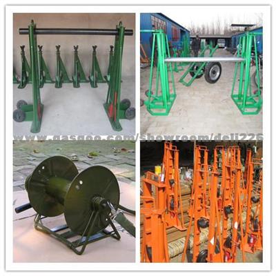 Made Of Steel,Tripod Cable Drum Trestles