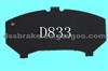 BRAKE PAD,BRAKE SHIMS,ANTI-NOISE SHIMS:Electrophoresis Paint :D833
