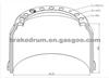 Mercedes Benz Truck Brake Drum OE No. 3054230301 3054230401