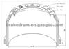 Mercedes Benz Truck Brake Drum OE No. 3054230701