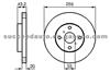 Brake Disc For TOYOTA 43512-52040