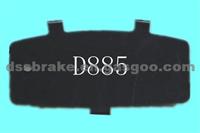 BRAKE PAD,BRAKE SHIMS,ANTI-NOISE SHIMS:Electrophoresis Paint :D885