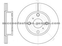 Brake Disc For TOYOTA 43512-97206-000