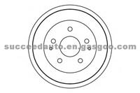 Brake Disc For TOYOTA 42431-26141