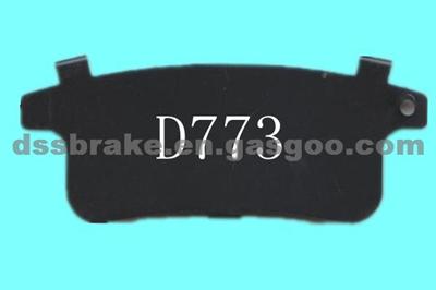 BRAKE PAD,BRAKE SHIMS,ANTI-NOISE SHIMS:Electrophoresis Paint :D773