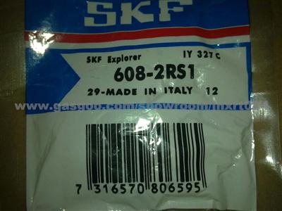 SKF Ball Bearing 608-2RS1