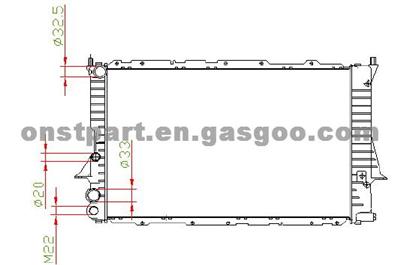 Auto Radiator 4AO.121.251.A/D