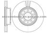 Brake Disc For VOLVO 68489020