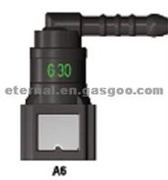 Automotive Fitting 6.3mm--ID 5.5mm,90 Degree