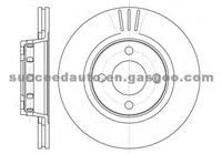 Brake Disc For VW-AUDI 8A0615301E