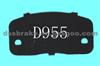 BRAKE PAD,BRAKE SHIMS,ANTI-NOISE SHIMS:Electrophoresis Paint :D955