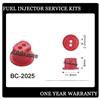 Red Color Fuel Injector Caps For Bosch And Mazda Size φ11.8*8mm