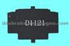 BRAKE PAD,BRAKE SHIMS,ANTI-NOISE SHIMS:Electrophoresis Paint :D1121