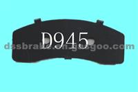 BRAKE PAD,BRAKE SHIMS,ANTI-NOISE SHIMS:Electrophoresis Paint :D945