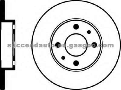 Brake Disc For ZASTAVA 7645054