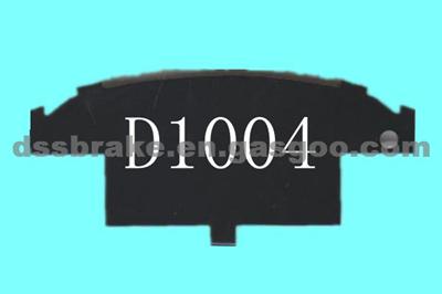 BRAKE PAD,BRAKE SHIMS,ANTI-NOISE SHIMS:Electrophoresis Paint :D1004