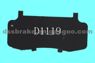 BRAKE PAD,BRAKE SHIMS,ANTI-NOISE SHIMS:Electrophoresis Paint :D1119