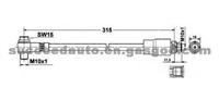 Brake Hose For FORD AUTOS 6922621