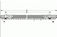 Brake Hose For FORD AUTOS 1506187