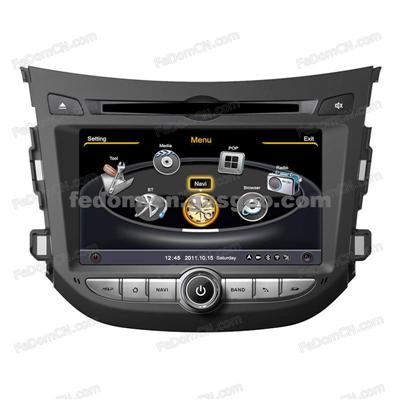 Touch Screen Car Video Radio DVD Player For Hyundai HB20 +GPS+Bluetooth+SD Card+Map