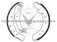 Brake Shoes For CITROEN FN0546