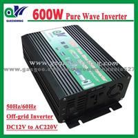 12V To 220V 600W Off-Grid Power Inverter Pure Sine Wave