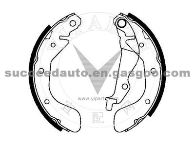 Brake Shoes For CHEVROLET 93740252