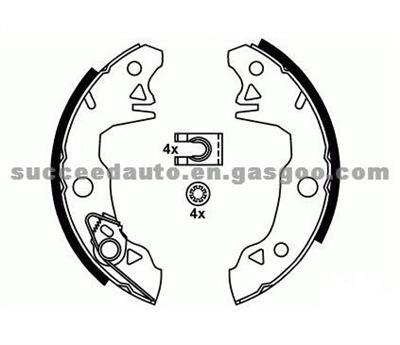 Brake Shoes For CITROEN 424199