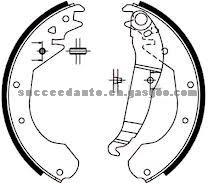 Brake Shoes For DAEWOO FN0508