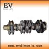 6D95 6D102 Crankshaft 3929037 For Komatsu PC200