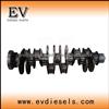 PC200-8 Spare Parts Komatsu 6D107 Engine Crankshaft