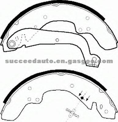 Brake Shoes For FIAT 9939718