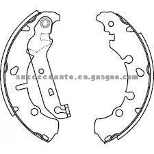 Brake Shoes For FORD 1106633