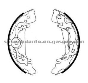 Brake Shoes For HONDA 583054AA30