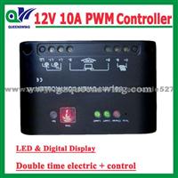 LED Digital Display PWM Solar Charge Controller (12V 10A)