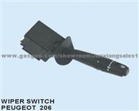 Wiper Switch For Peugeot 206