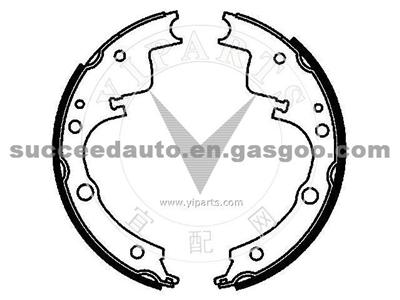 Brake Shoes For IVECO FN0604