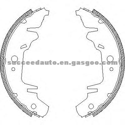 Brake Shoes For KIA 0K56A2638Z