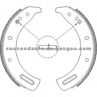 Brake Shoes For LAND ROVER RTC3417