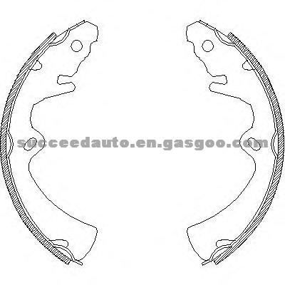 Brake Shoes For MAZDA BBY22638Z