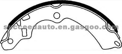 Brake Shoes For MAZDA ZZSC26310