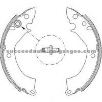 Brake Shoes For MITSUBISHI FN6633