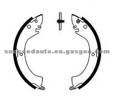 Brake Shoes For MITSUBISHI MB858877